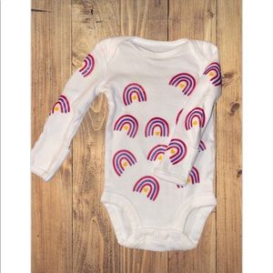 Gerber Custom made Rainbow Onsie